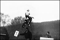 Motokros v Českém Krumlově v roce 1991