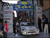 RAC classic 2007 - Lancia 037 Rally na startovní rampě