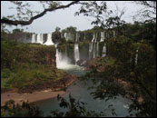 Rally Argentina 2008 - vodopády v národním parku Iguacu