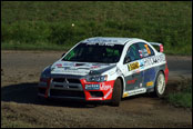 ADAC Rallye Deutschland 2010 - Liška / Dufek - Mitsubishi Lancer EVO X