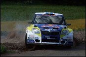 ADAC Rallye Deutschland 2010 - Sandell / Axelsson - Škoda Fabia S2000