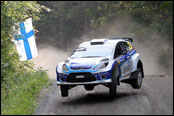 Neste Oil Rally Finland 2010 - Nasser Al-Attiyah / Giovanni Bernacchini - Ford Fiesta S2000