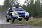 Neste Oil Rally Finland 2010 - Patrik Sandell / Emil Axelsson - Škoda Fabia S2000