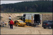 Test Hájek Historic Czech National Rally Teamu v Ločenicích