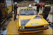 Test Hájek Historic Czech National Rally Teamu v Ločenicích