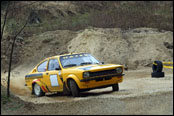 Test Hájek Historic Czech National Rally Teamu v Ločenicích