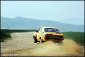 Test Hájek Historic Czech National Rally Teamu v Ločenicích