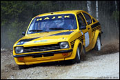 Test Hájek Historic Czech National Rally Teamu v Ločenicích