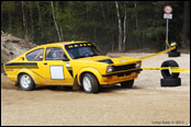 Test Hájek Historic Czech National Rally Teamu v Ločenicích