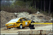 Test Hájek Historic Czech National Rally Teamu v Ločenicích