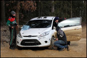 Šotolinový test Martina Kočiho před Vodafone Rally de Portugal 2013