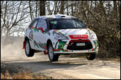 Test Jana Černého před Vodafone Rally de Portugal 2014