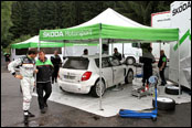 Testování Škoda Motorsport 2014