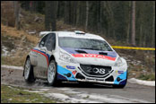 Test před Jänner Rallye 2015