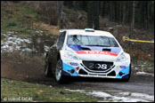 Test před Jänner Rallye 2015