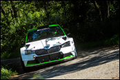 Test Škoda Motorsport před Barum Rally 2019