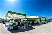 Test Škoda Motorsport před Barum Rally 2019