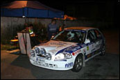 Patrik Hlach / Jiří Venuš - Horácká Rally Třebíč 2008 (foto: D.Benych)