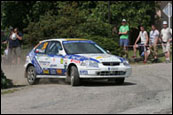 Patrik Hlach / Jiří Venuš - Horácká Rally Třebíč 2008 (foto: D.Benych)