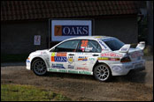 Jiří Šmíd / František Blahout - SEVENOAKS Rally Příbram 2009 (foto: D.Benych)