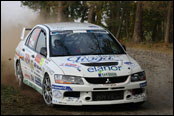 Jiří Šmíd / František Blahout - SEVENOAKS Rally Příbram 2009 (foto: D.Benych)