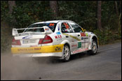 Patrik Hlach / Michaela Urbášková - SEVENOAKS Rally Příbram 2009 (foto: D.Benych)