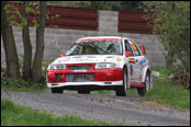 Martin Popilka / Václav Kloud - Thermica Rally Lužické hory 2010 (foto: J.Kacerovský)