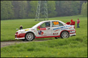 Martin Popilka / Václav Kloud - Thermica Rally Lužické hory 2010 (foto: J.Kacerovský)