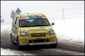 Jiří Sojka / Jindřiška Žáková - Int. Jänner Rallye 2013 (foto: D.Benych)